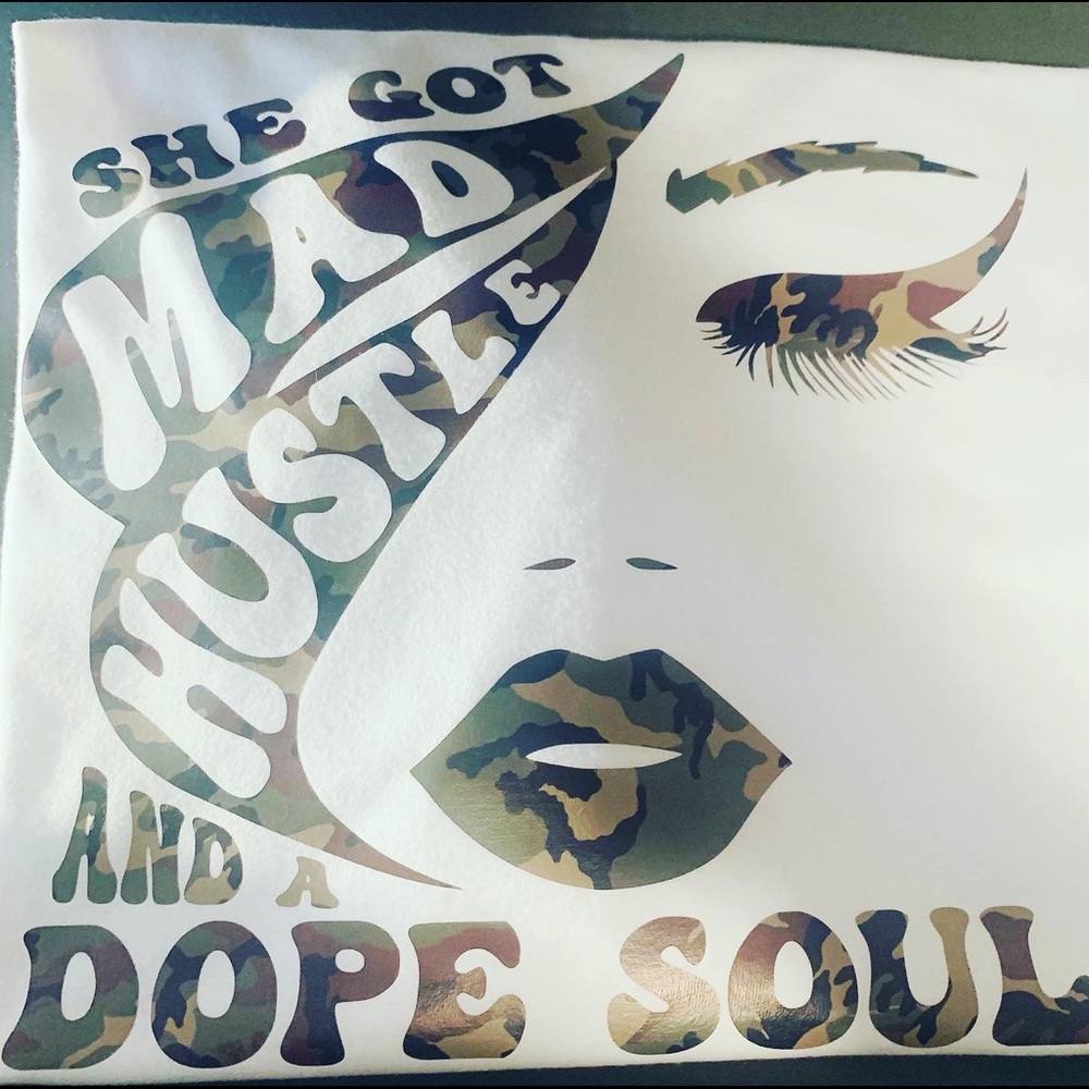 She got mad hustle and a dope soul